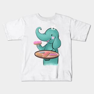 Elephant Tiffan & eclair Kids T-Shirt